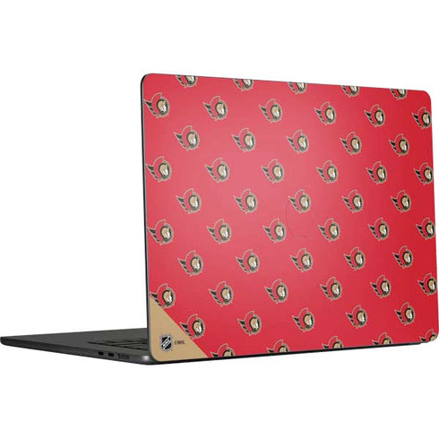 NHL Ottawa Senators Pattern MacBook Skins